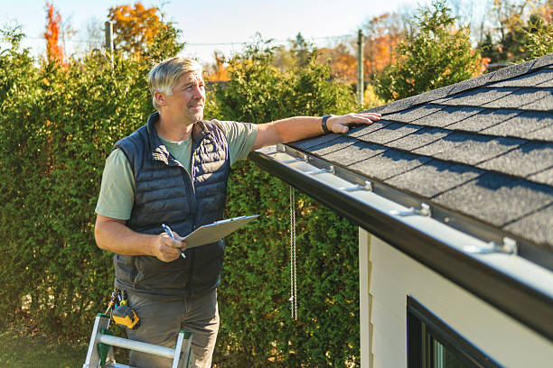Professional Roofing technician working in Rector, PA